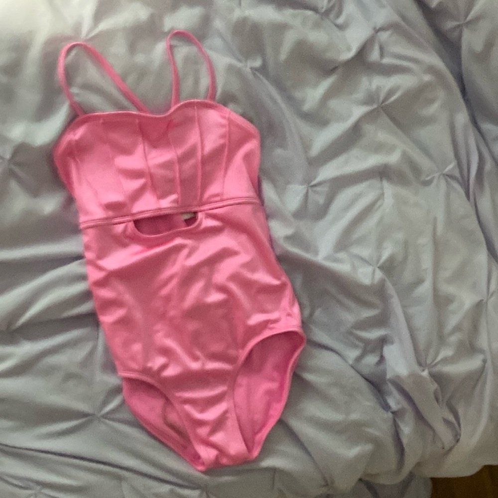 Cat & Jack Pink Kids Swim One Piece